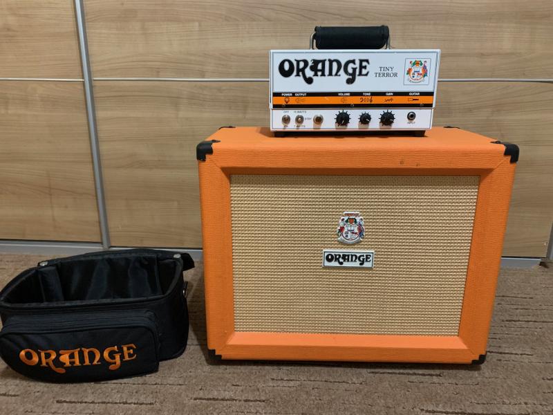 Hlava Orange Tiny Terror + reprobox Orange PPC112 | Midi